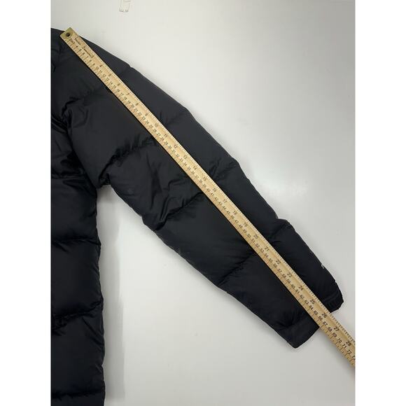 The North Face Mens Jacket Size Large Black Nuptse 700 Goose Down Puffer Zip Up - Picture 13 of 15